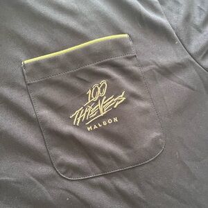 Malbon x 100 Thieves Scout Polo Performance Golf shirt